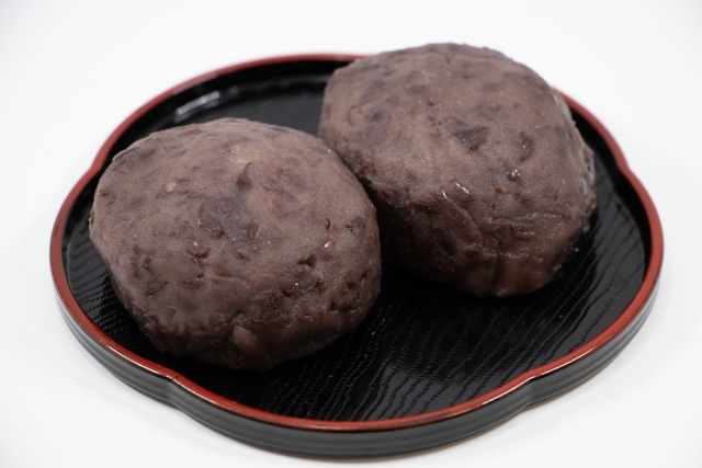 牡丹餅(ぼたもち)とおはぎの写真