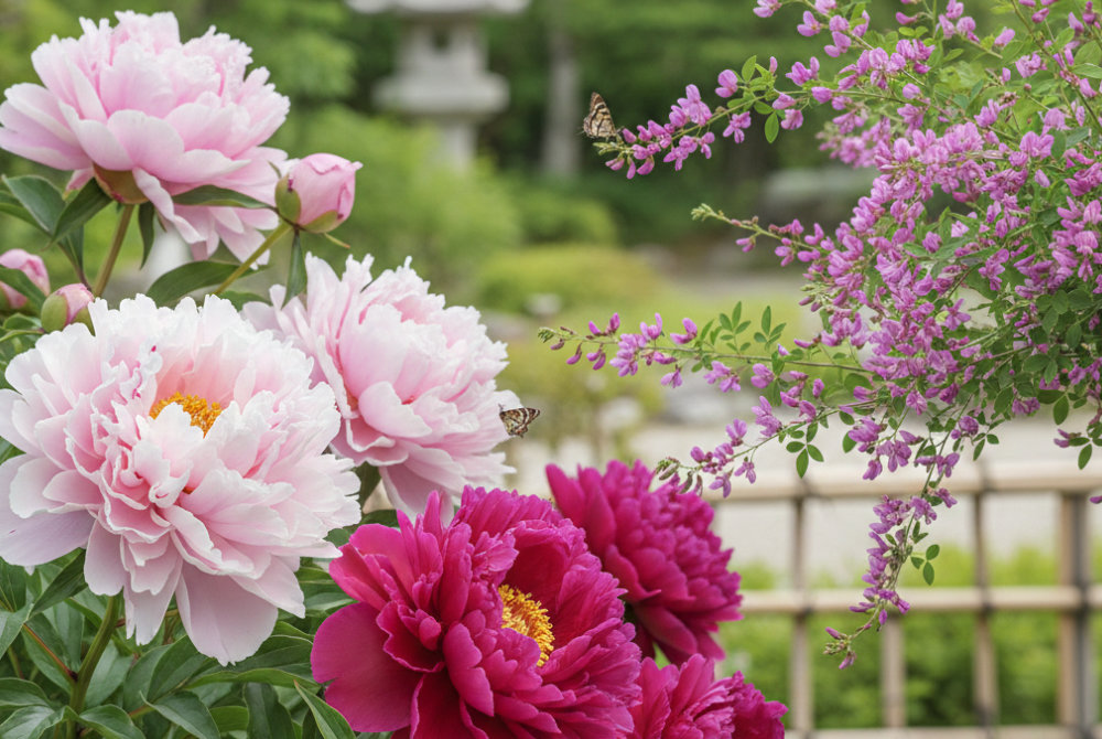 春彼岸の牡丹と秋彼岸の萩の花（ぼたもちとおはぎの名前の由来）