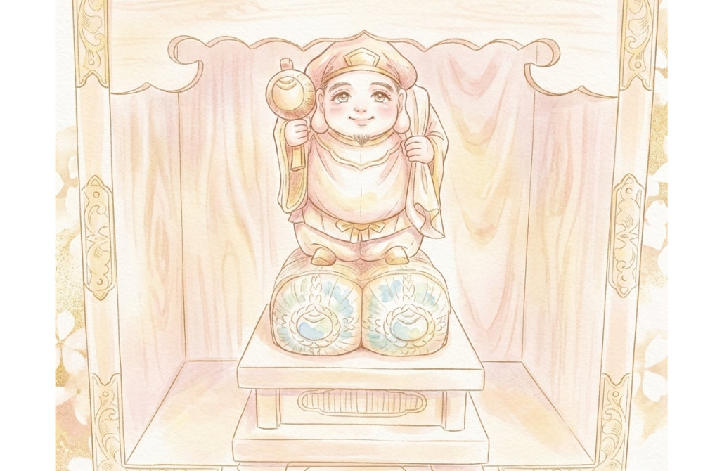 一心寺で行われる甲子大黒祭の祈願