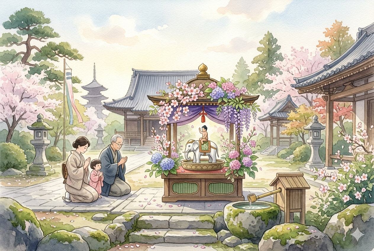 令和8年4月8日(水)10時　花まつり