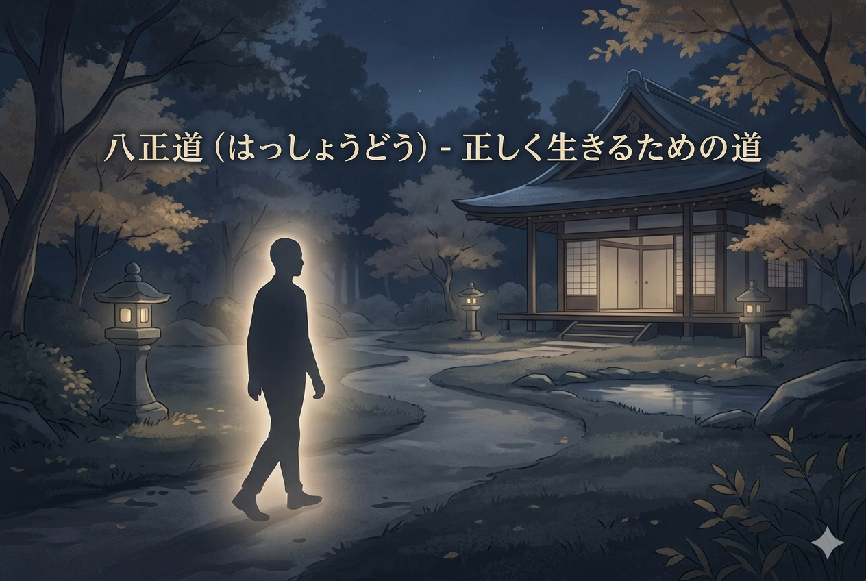 八正道とは何かをやさしく解説する仏教の教え｜四諦の実践の道