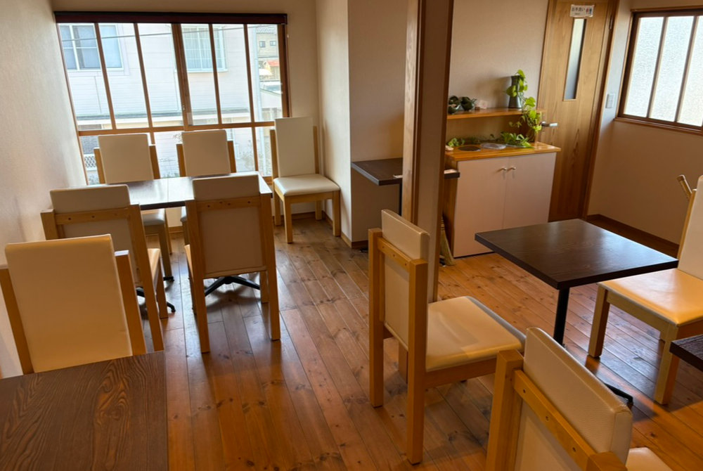 菓子工房福のイートインスペース